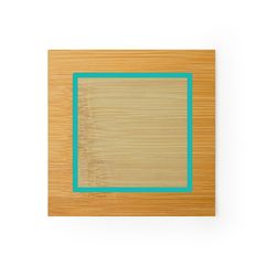 Set de posavasos de bambú con caja | ZONA1 | 80 x 80