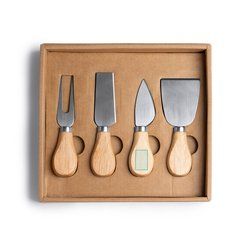 Set para queso con 4 utensilios | EXTRA_1 | 15 x 25