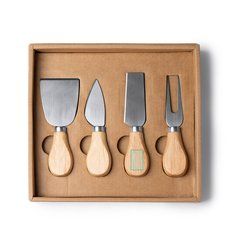 Set para queso con 4 utensilios | EXTRA_2 | 15 x 25