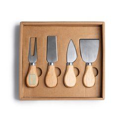 Set para queso con 4 utensilios | EXTRA_5 | 15 x 25