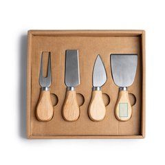 Set para queso con 4 utensilios | ZONA3 | 15 x 25