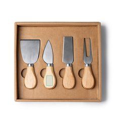 Set para queso con 4 utensilios | ZONA4 | 15 x 25