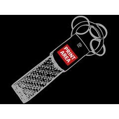 Set Regalo 3 en 1 acabado Fibra Carbono | Llavero zona superior centro | 12 x 6