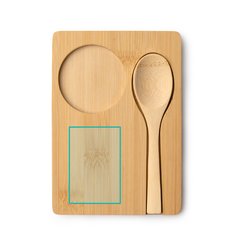 Set de taza, posavasos y cuchara | ZONA2 | 60 x 40