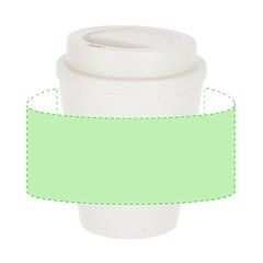 Set con vaso de 370 ml y bloc | Area 8 | 200 x 40