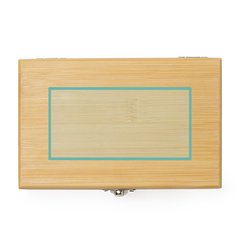 Set vino con accesorios de acero y bambú | ZONA1 | 130 x 80