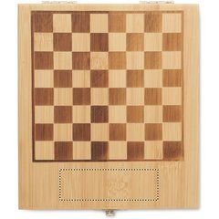 Set de vino con tablero de ajedrez | BOX TOP | 80 x 25