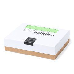 Set Vinos Exclusivo en Acero Negro | Caja de presentación parte superior | 110 x 18