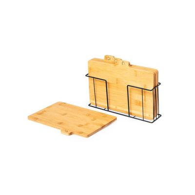 Set de 4 Tablas de Bambú
