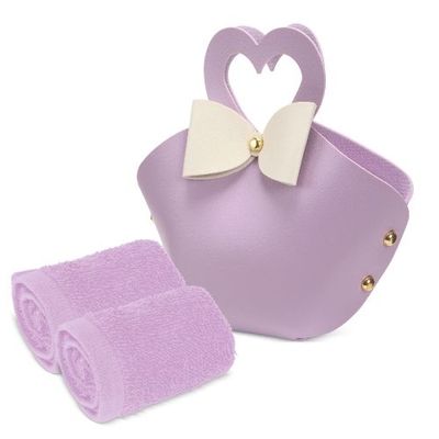 Set de 5 bolsitos con 2 toallas cada uno