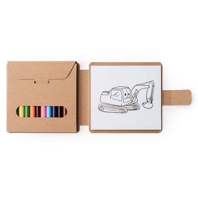 Set infantil con block y lápices