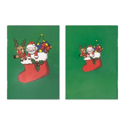 Set de libretas navideñas