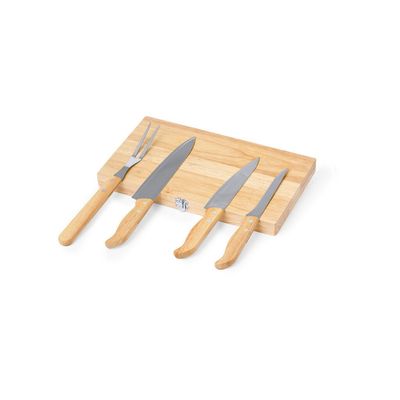 Set de 4 Cuchillos en Acero Inox