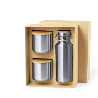 Set Bidón y Vasos Térmicos