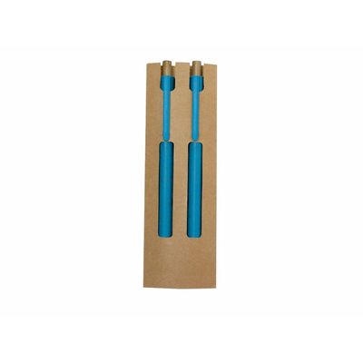 Set de bolígrafo y lápiz eterno Azul
