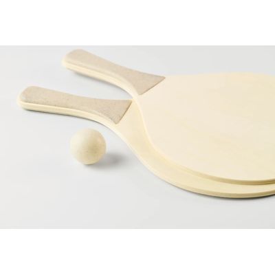 Set de palas de playa con pelota y juegos de mesa
