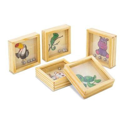 Set de 5 laberintos de madera