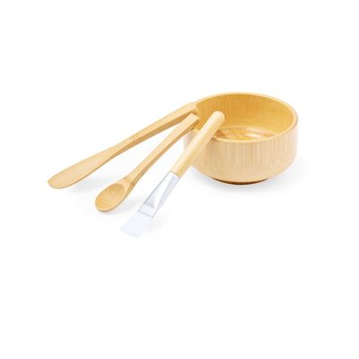 Set Mascarilla con Cuenco Bambú