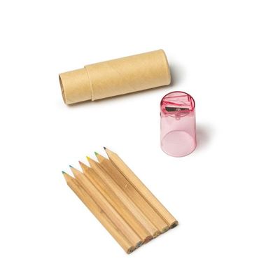 Set de lápices en estuche reciclado