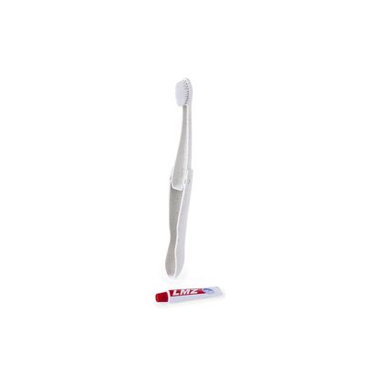 Set Dental Plegable con Cepillo y Pasta 6g