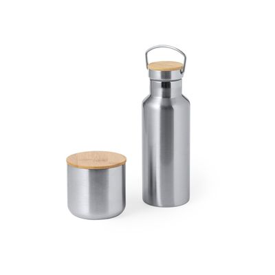 Set Bidón y Vaso Térmico INOX