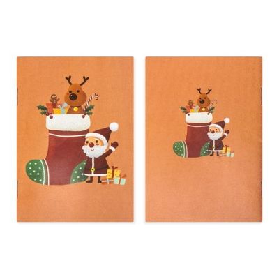 Set de libretas navideñas
