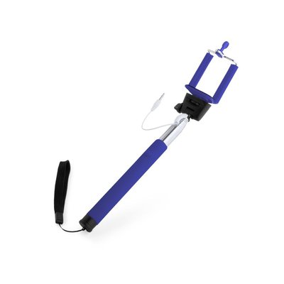 Selfie Stick Jack 3,5mm Antigiro Azul