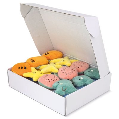 Set de 12 toallas con 4 diseños