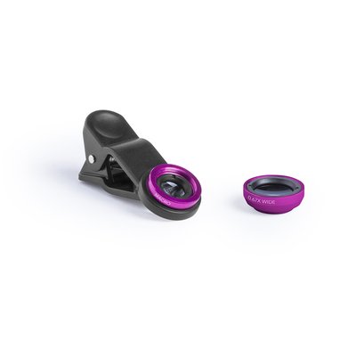Set de 2 objetivos universales para móvil Fucsi
