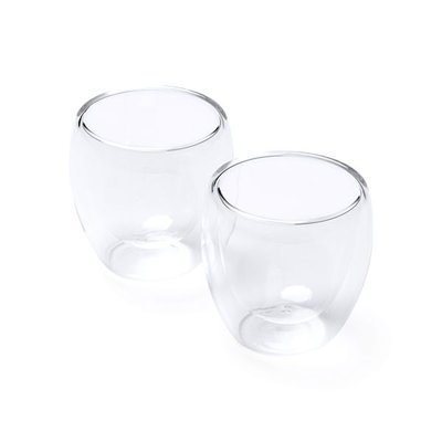 Set de 2 vasos de doble pared