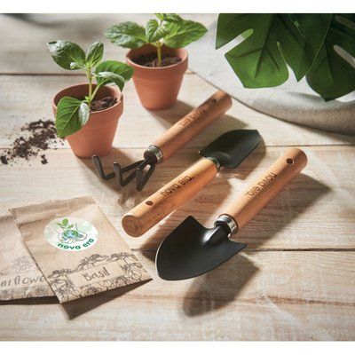 Set de 3 Herramientas para Jardín en Bolsa