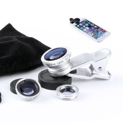 Set de 3 lentes universales para móvil