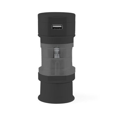 Set de 4 adaptadores para enchufes con usb Neg