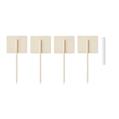 Set 4 Palillos con Mini Pizarra y Tiza