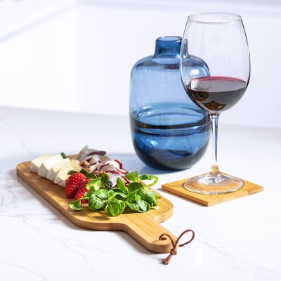 Set 4 Posavasos de Bambú Lacado