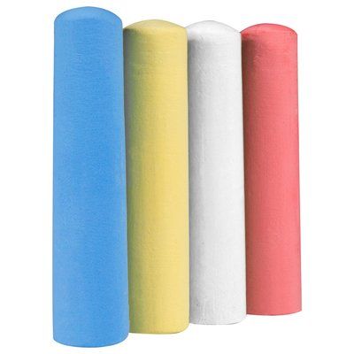 Set de 4 Tizas Colores en Caja