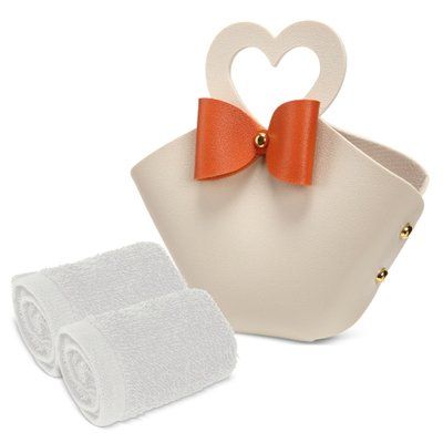 Set de 5 bolsitos con 2 toallas cada uno