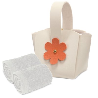 Set de 5 bolsitos con toalla