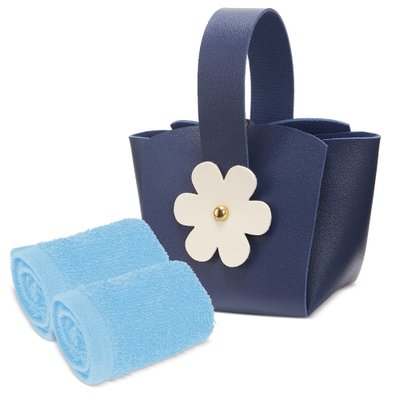 Set de 5 bolsitos con toalla