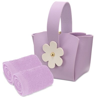 Set de 5 bolsitos con toalla