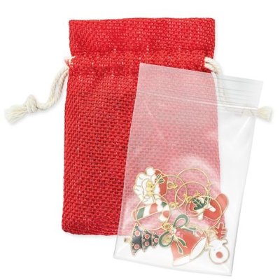 Set de 6 aros navideños para copas