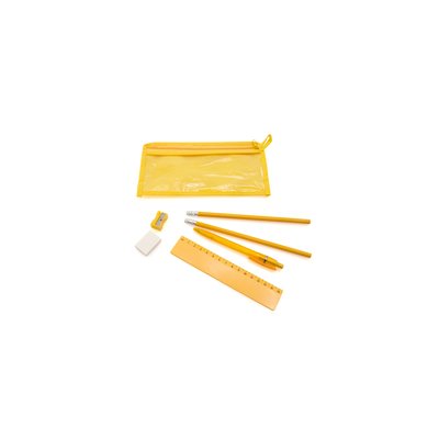 Set de 7 piezas en estuche con cuerpo en non-woven