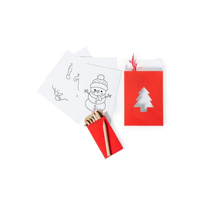 Set Adornos Navideños para Colorear