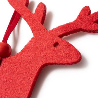 Set de adornos navideños de fieltro
