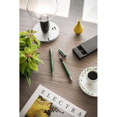 Set en aluminio reciclado de bolígrafo y roller