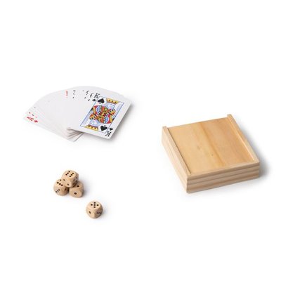 Set de baraja y dados
