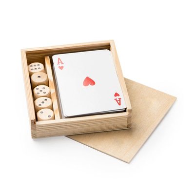 Set de baraja y dados