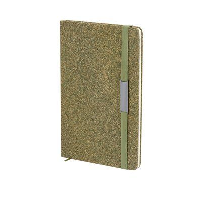 Set bloc de notas, bolígrafo y bidón térmico