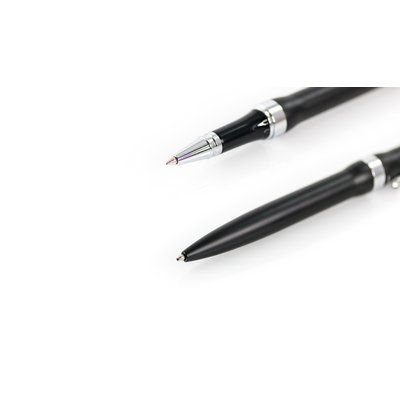 Set Bolígrafo y Roller Tinta Azul