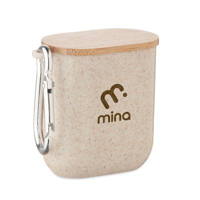 Set de cables en estuche con tapa de soporte